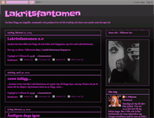 Tablet Screenshot of lakritsfantomen.blogspot.com