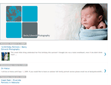 Tablet Screenshot of beckyedwardsphotography.blogspot.com
