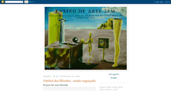 Desktop Screenshot of ensinodearte2em.blogspot.com