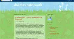 Desktop Screenshot of dakotaspatchwork.blogspot.com