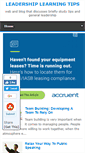 Mobile Screenshot of leadershiptraining99.blogspot.com