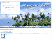 Tablet Screenshot of leslie-godwin-wpf.blogspot.com