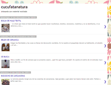 Tablet Screenshot of cucufatanatura.blogspot.com