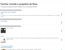 Tablet Screenshot of familiaedeus.blogspot.com