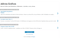 Tablet Screenshot of adictosgraficos.blogspot.com