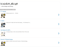 Tablet Screenshot of bioltechdesign.blogspot.com