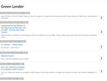 Tablet Screenshot of greenlender.blogspot.com