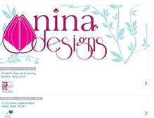 Tablet Screenshot of ninadesigns.blogspot.com