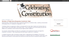 Desktop Screenshot of celebratetheconstitution.blogspot.com