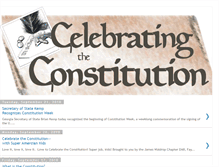 Tablet Screenshot of celebratetheconstitution.blogspot.com