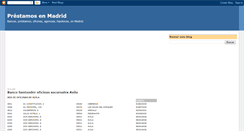 Desktop Screenshot of creditos-madrid.blogspot.com