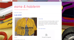 Desktop Screenshot of esmahobilerim.blogspot.com