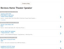 Tablet Screenshot of home-speakers.blogspot.com