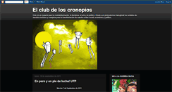 Desktop Screenshot of clubcronopio.blogspot.com