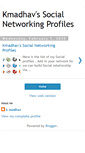Mobile Screenshot of kmadhavsmoprofile.blogspot.com