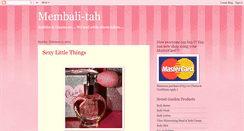Desktop Screenshot of membali-tah.blogspot.com