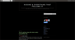 Desktop Screenshot of kissingandeverything.blogspot.com