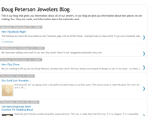 Tablet Screenshot of dougpetersonjewelers.blogspot.com