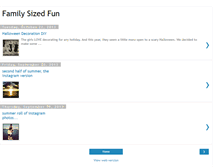 Tablet Screenshot of familysizedfun.blogspot.com