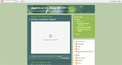 Desktop Screenshot of maestriaeb99.blogspot.com