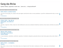 Tablet Screenshot of gang-das-biclas.blogspot.com