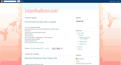 Desktop Screenshot of istanbul-travesti.blogspot.com