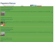 Tablet Screenshot of papeleiramaluca.blogspot.com