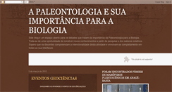 Desktop Screenshot of paleontologiauesb2009.blogspot.com