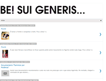 Tablet Screenshot of besuigeneris.blogspot.com