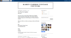 Desktop Screenshot of karenzambos.blogspot.com