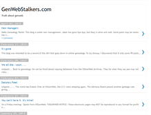 Tablet Screenshot of genwebstalkers.blogspot.com