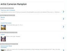 Tablet Screenshot of cameronhampton.blogspot.com