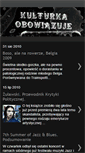 Mobile Screenshot of kulturkaobowiazuje.blogspot.com