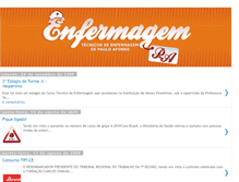 Tablet Screenshot of enfermagempa.blogspot.com