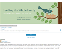 Tablet Screenshot of feedingthewholefamily.blogspot.com