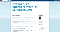 Desktop Screenshot of desarrollosocioafectivopsicoped.blogspot.com