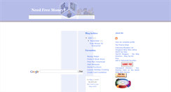Desktop Screenshot of need-free-money.blogspot.com