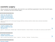 Tablet Screenshot of cosmeticsurgery-jne.blogspot.com