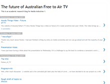 Tablet Screenshot of freetoairtv.blogspot.com