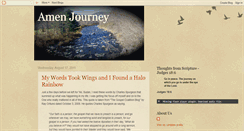 Desktop Screenshot of amenjourney.blogspot.com