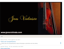 Tablet Screenshot of jansviolinista.blogspot.com