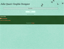 Tablet Screenshot of juliequast.blogspot.com