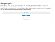 Tablet Screenshot of hangamapoint.blogspot.com