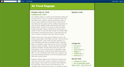 Desktop Screenshot of airtravelforfun.blogspot.com