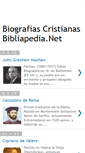 Mobile Screenshot of biografias-bibliapedia.blogspot.com