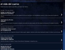 Tablet Screenshot of elcuervo10589.blogspot.com