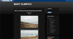 Desktop Screenshot of mantolimpico.blogspot.com