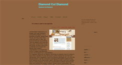 Desktop Screenshot of diamond-cut-diamond-ezblogger.blogspot.com