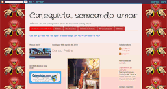 Desktop Screenshot of catequistasemeandoamor.blogspot.com