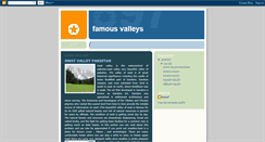 Desktop Screenshot of famousvallysofpakistan.blogspot.com